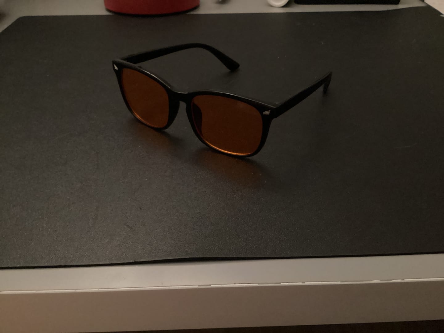 Customer photo review of Blue Light-Blocking Glasses