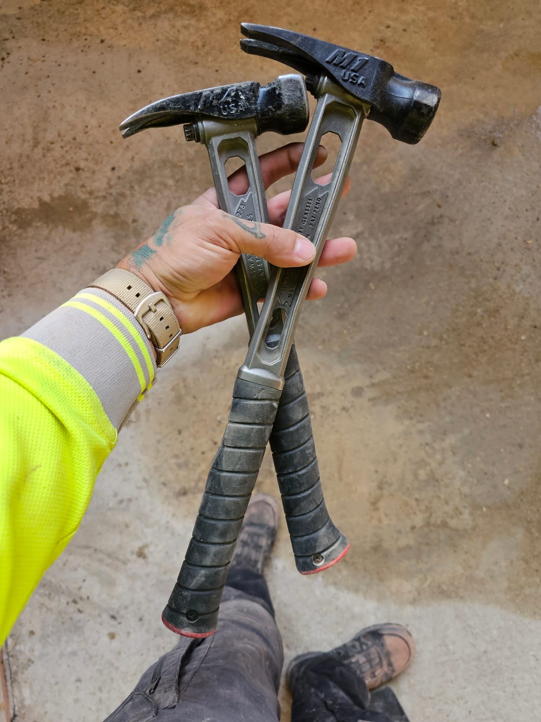 Customer photo review of Martinez Tools | M4 12oz Classic Titanium Finishing Hammer