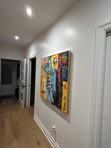 Customer review photo for Gesture Heart Graffiti Art #GA003