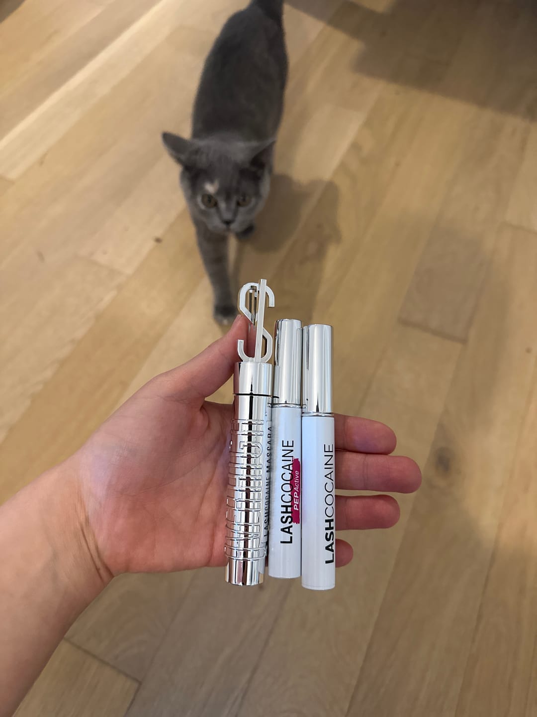 Customer photo review of LASHCOCA!NE + LASHCOCA!NE MASCARA