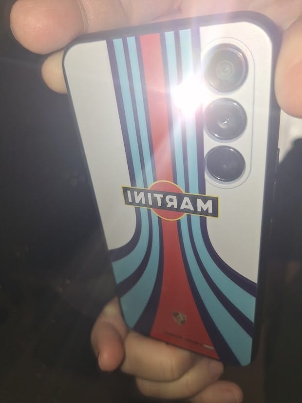 Customer photo review of Martini Porsche Livery #1 - Individuelle Handyhülle für Samsung
