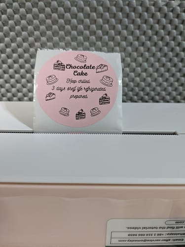 Customer photo review of thermalabel