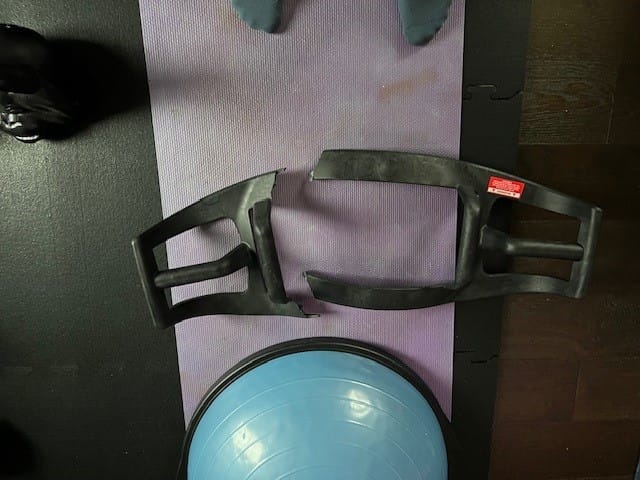 Customer photo review of BOSU® Helm (Push Up Bar)