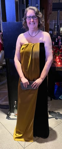 Ellen M. review of Lloyd Gown by Et Ochs - RENTAL image 1 out of 1