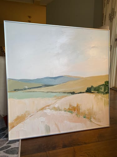 Customer photo review of Modern Abstract Painting #ABLS51