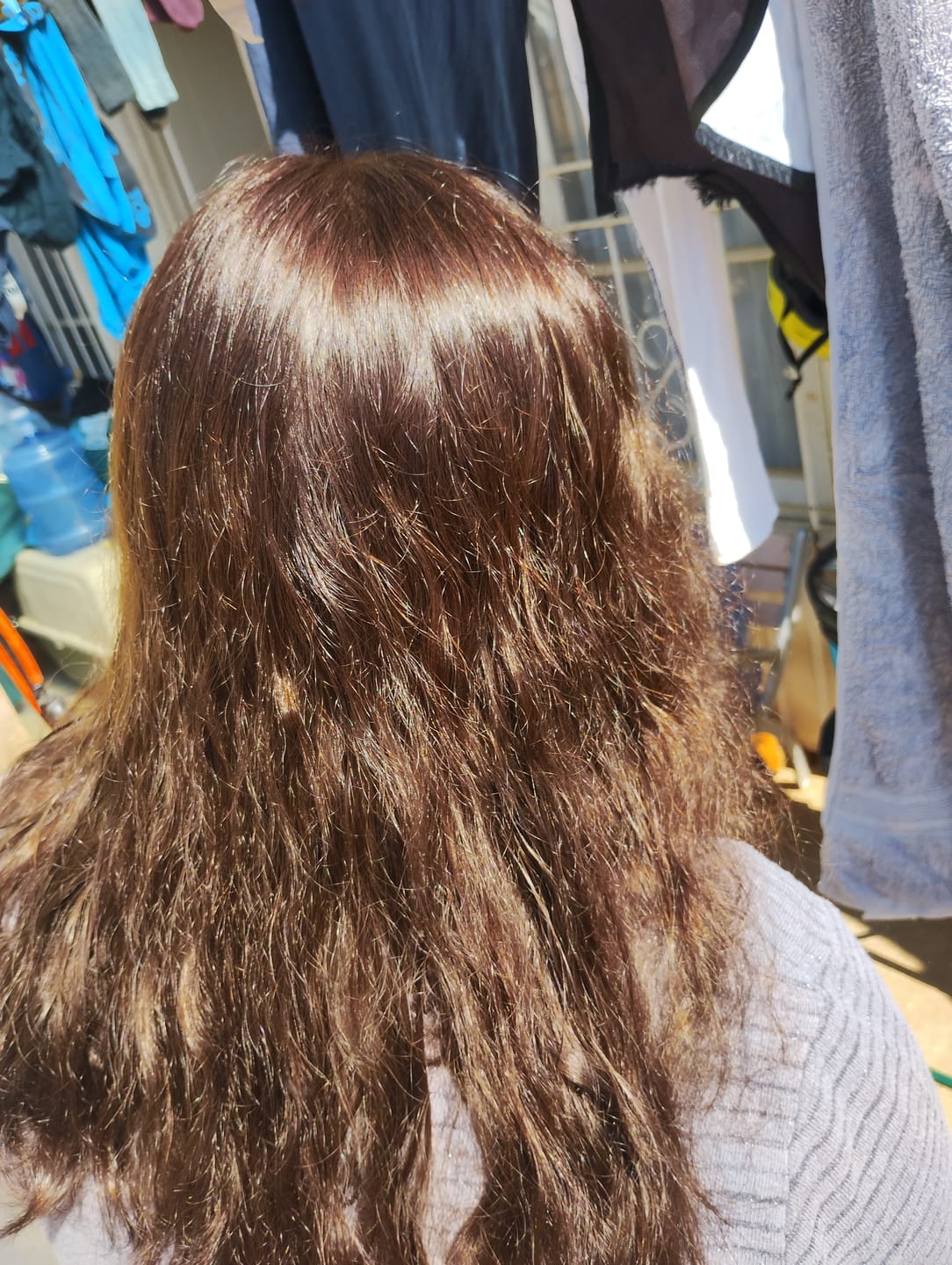Customer photo review of Mascarilla Reestructurante Hair Building Nourishing Naturaltech Davines