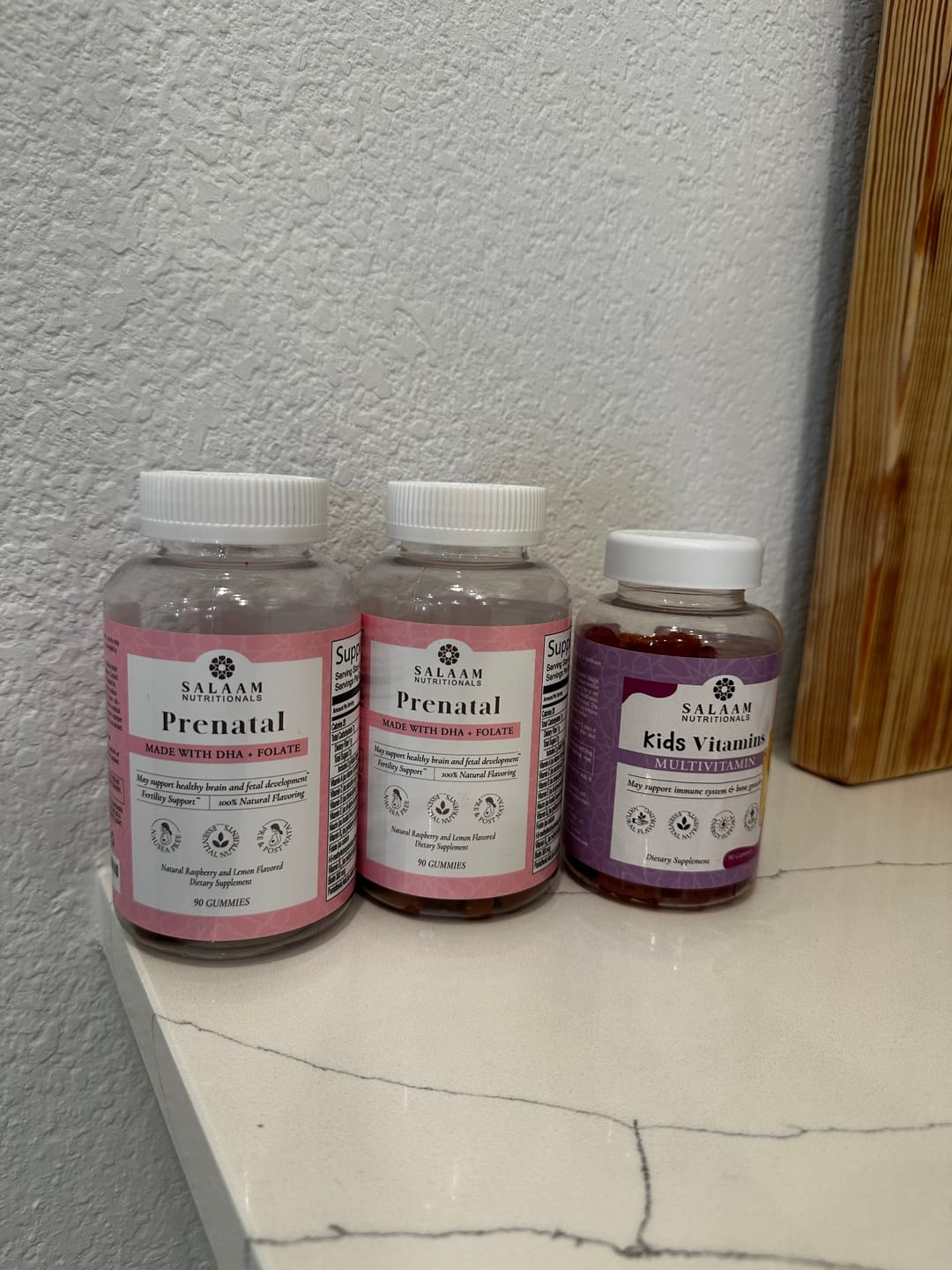 Customer photo review of Halal Kids Gummy Multivitamins with Vitamins A, C, E & Zinc - 90 Count | Salaam Nutritionals