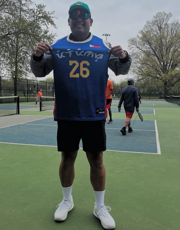 Customer photo review of Philippines Custom Basketball Jersey