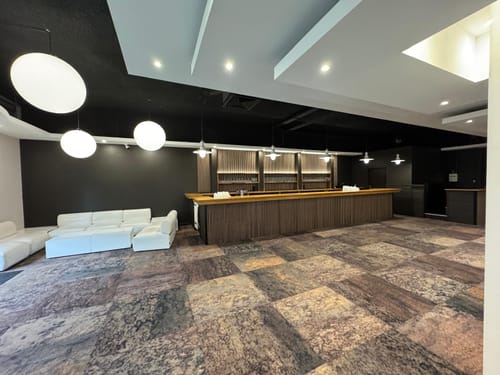 Customer photo review of Échantillon | Noyer rustique | Panneau acoustique en bois