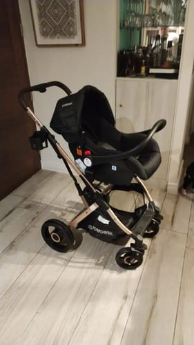 Customer photo review of Coche Cuna Travel System Vox Gold