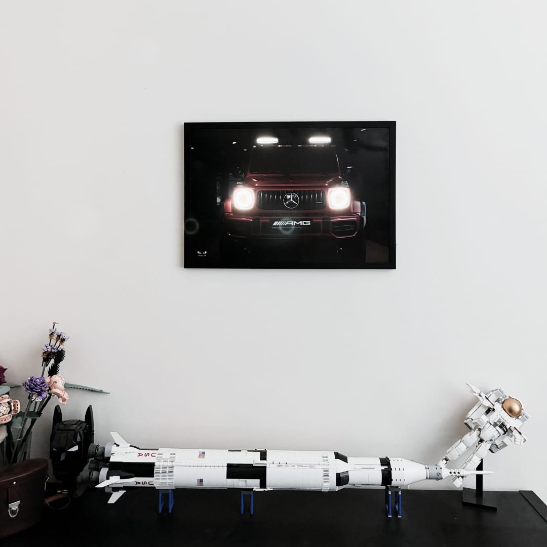 Customer photo review of Mercedes-Benz G63 AMG LED Poster A2