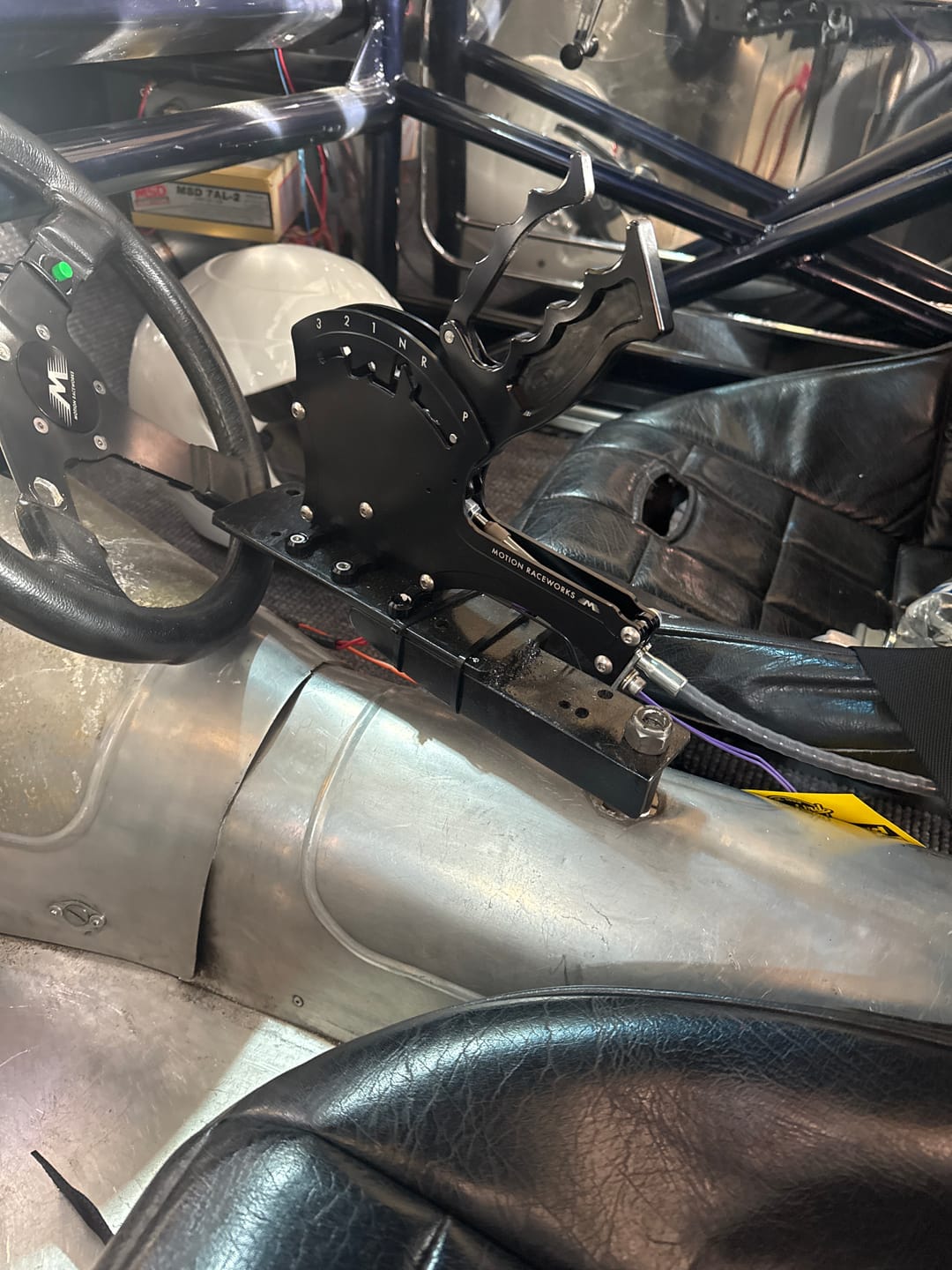 Customer photo review of TH400 3 Speed Push To Shift Reverse Pattern Operator Series Billet Shifter Rear Exit