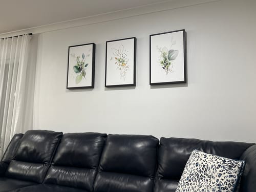 Customer photo review of Eucalyptus Green and Gold, Watercolour Trio
