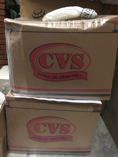 Customer photo review of Cesta Básica Araucária Plus