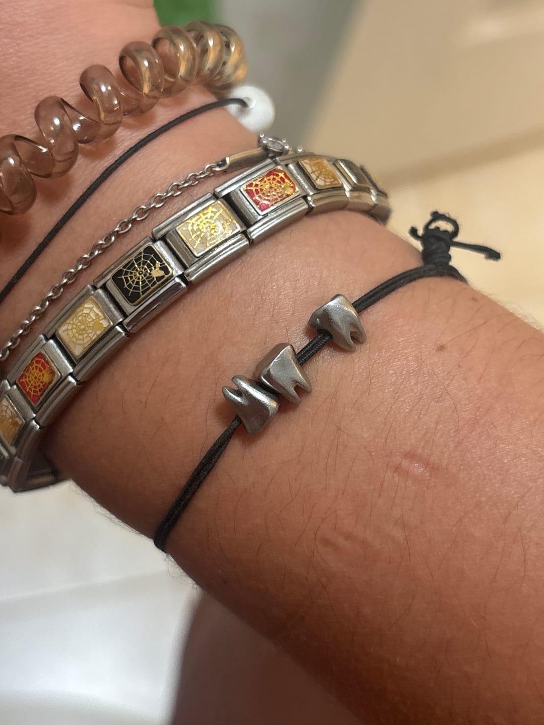 Customer photo review of CUSTOMIZABLE FRIENDSHIP BRACELET