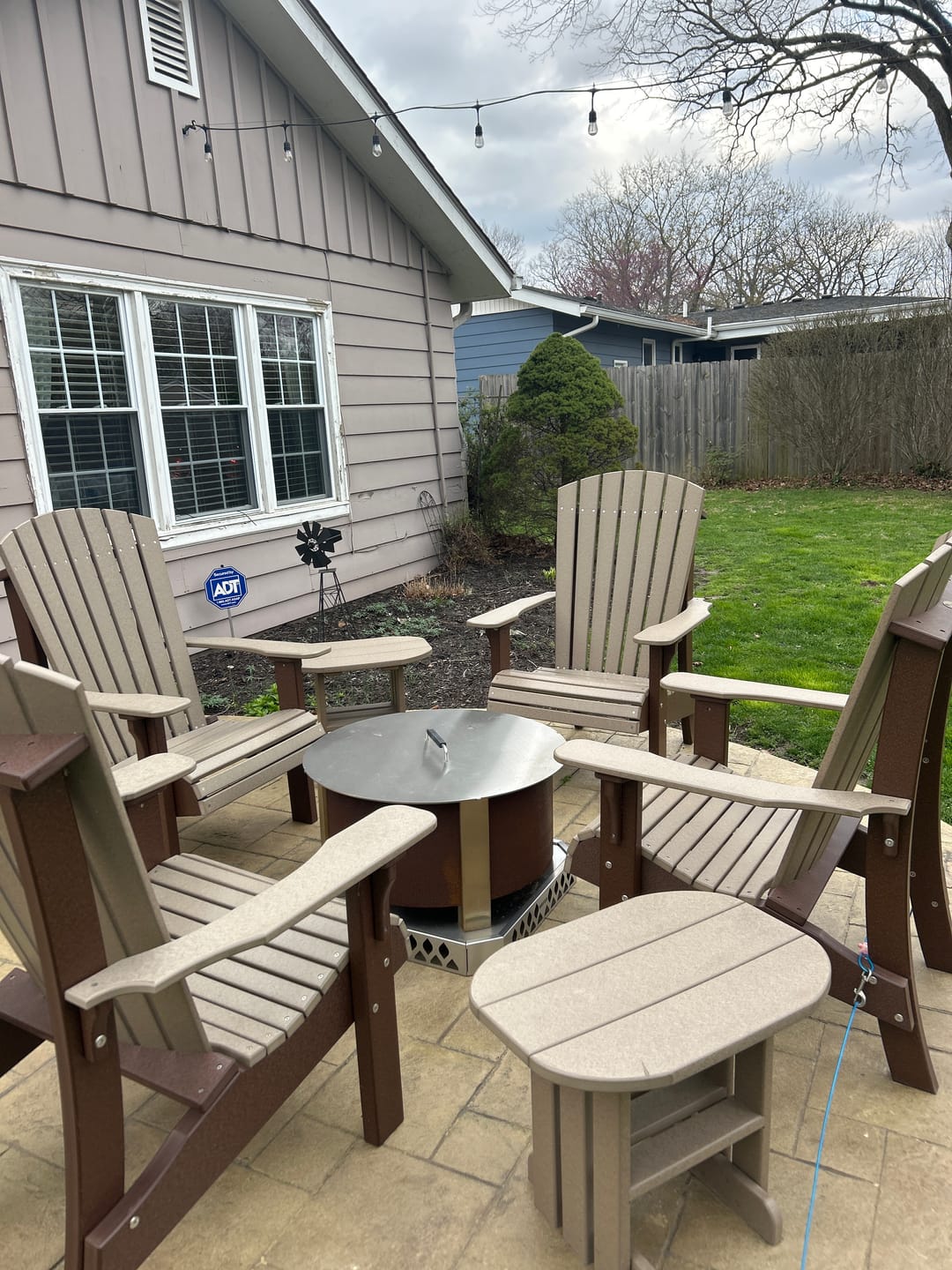 Customer photo review of LuxCraft Royal Adirondack Chair