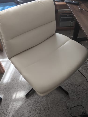 Customer photo review of Ivory Office Chair