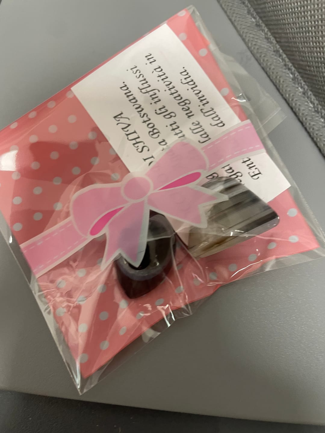 Customer photo review of Occhio di Shiva per la Protezione - Agata Botswana