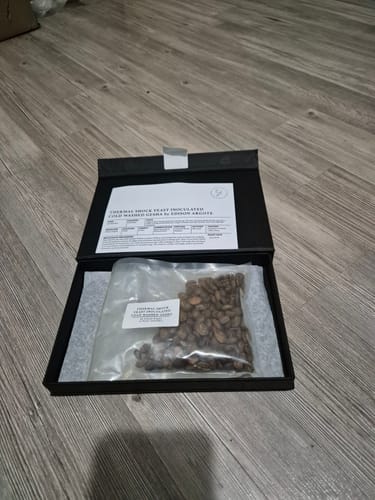 Customer photo review of Edinson Argote – Yeast Inoculated Thermal Shock Washed Gesha - Colombia