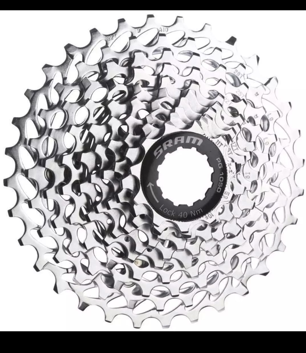 Customer photo review of SRAM PG1050 10 Speed Cassette - Silver