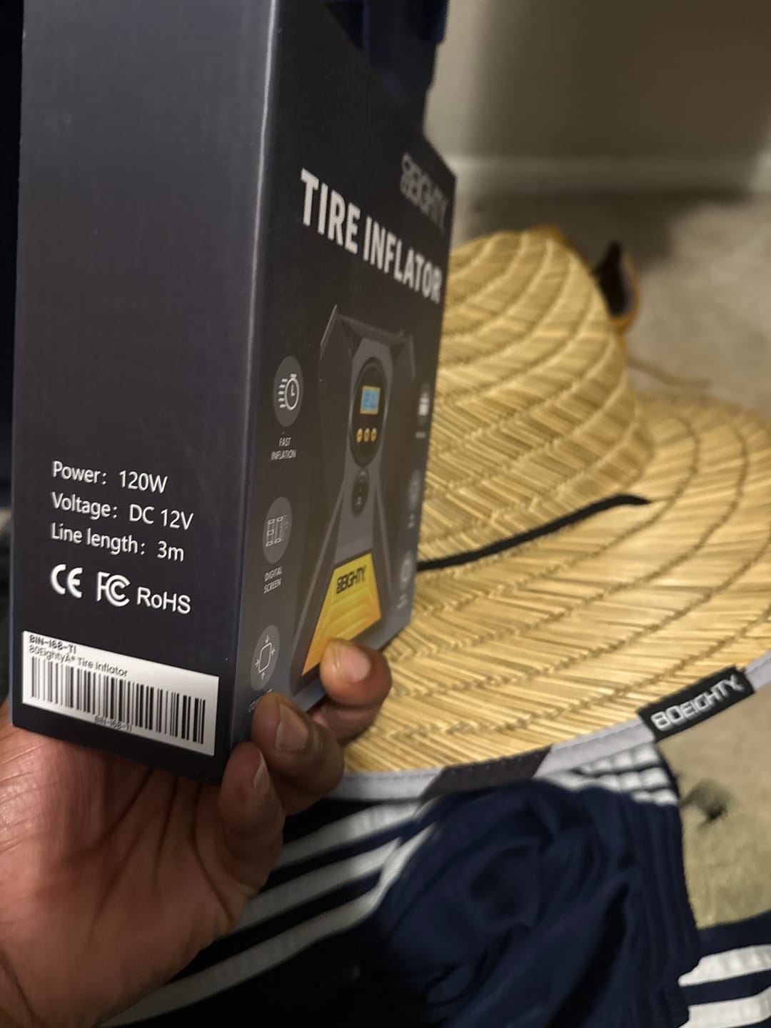 Customer photo review of 80Eighty® Tire Inflator