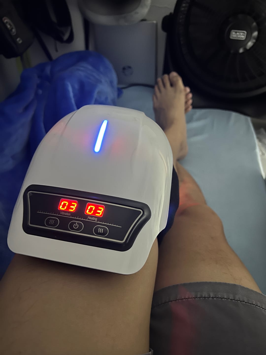 Customer photo review of RestoreKnee™ Knee Massager - Free eBook