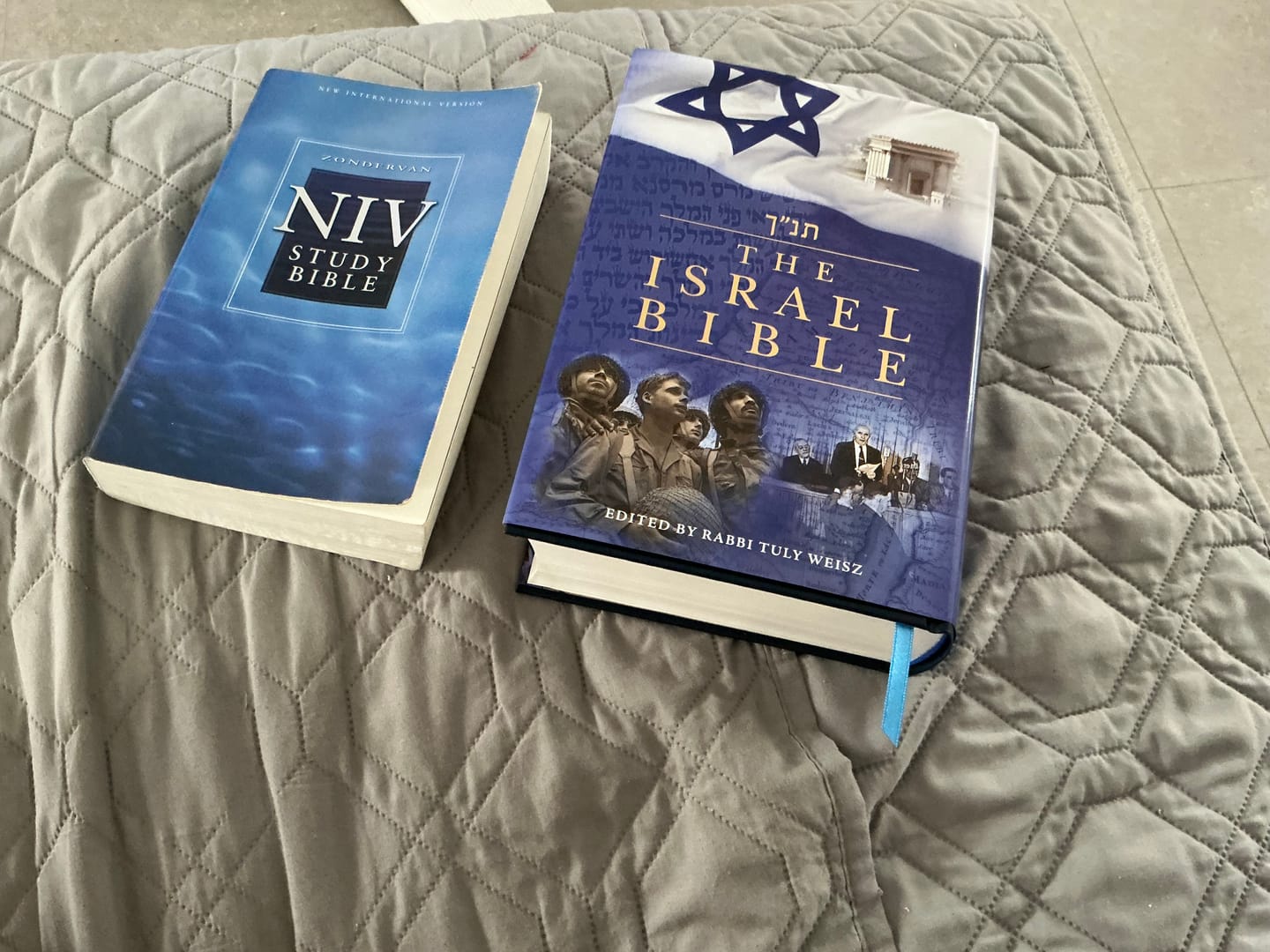Customer photo review of Facebook SALE SPECIAL - The Israel Bible Hardcover