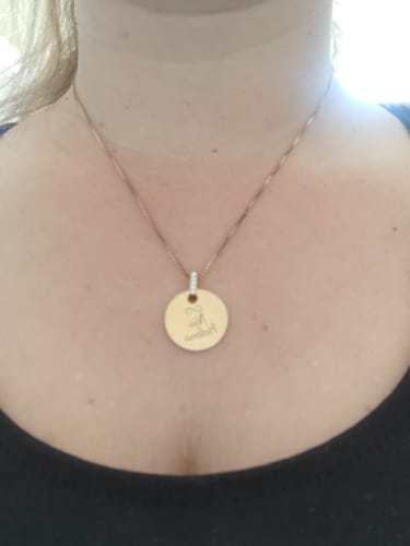 Customer photo review of Necklace: Stellar Names