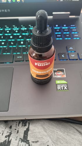 Customer photo review of Extracto Cordyceps - Gotas Ultra Concentrado