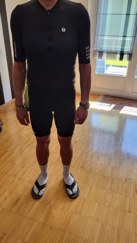 Customer photo review of Maillot Cyclisme Ultrapro - Noir