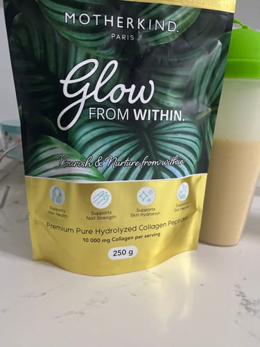 Customer photo review of Glow From Within Collagen Starter Kit