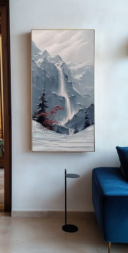 Customer review photo for Plaster Art Texture Painting #SG335