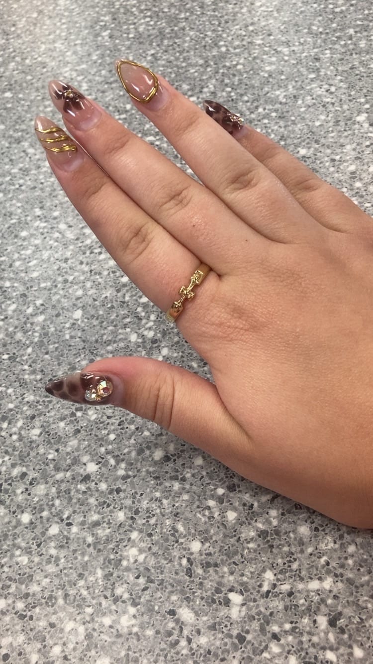 Customer photo review of Chrome Cross Ring Band