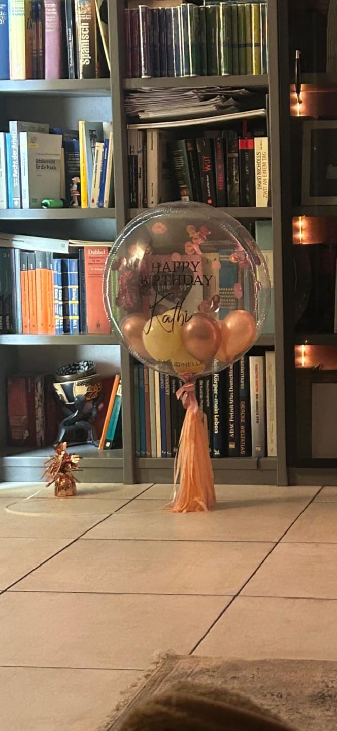 Customer photo review of Nude Designer Ballon