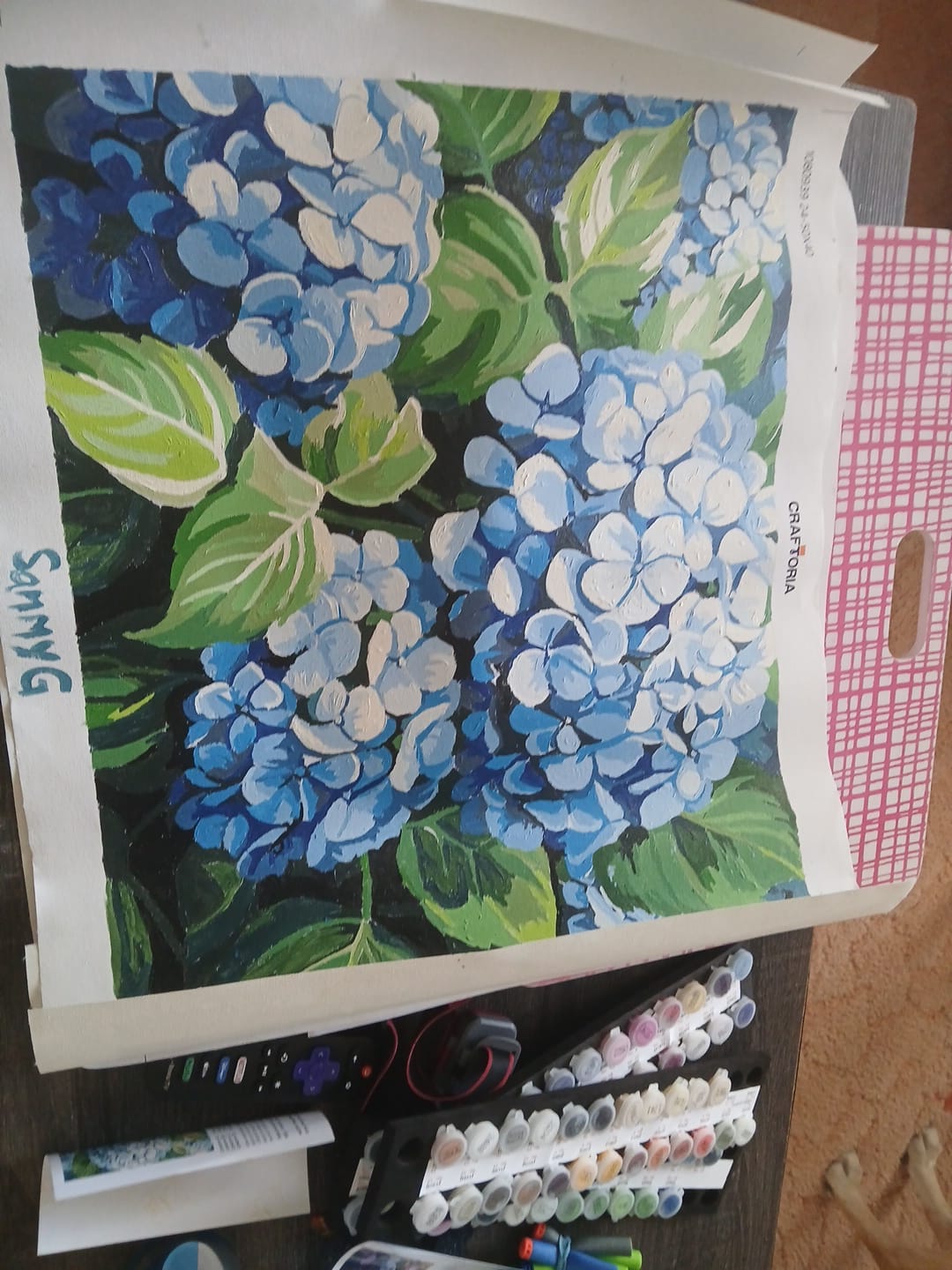 Customer photo review of Clustered Hydrangeas