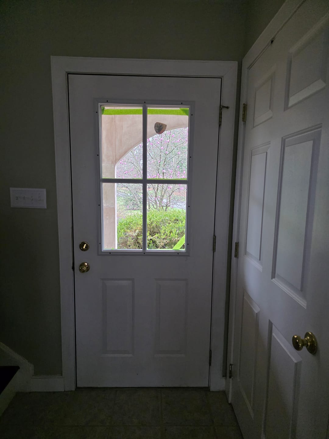 Customer photo review of Clear 4 Lite Glass and Frame Kit (Half Lite)