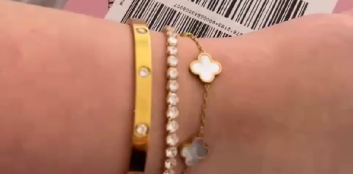 Customer photo review of Luxury Armband | 18K vergoldet
