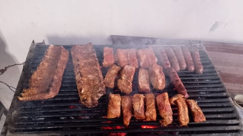 Reseña con foto de un cliente sobre Baby Back Ribs de Cerdo