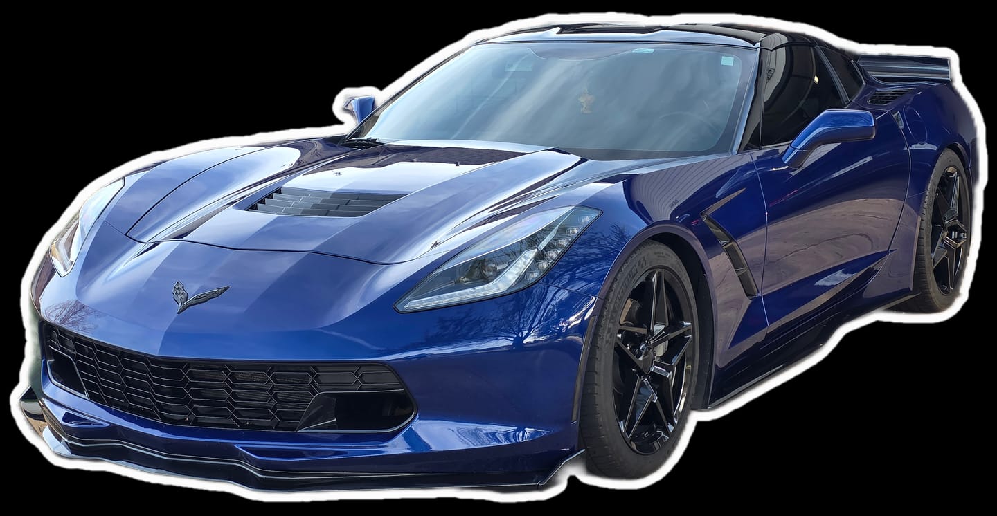 Customer photo review of Corvette C7 Front Bumper Grill