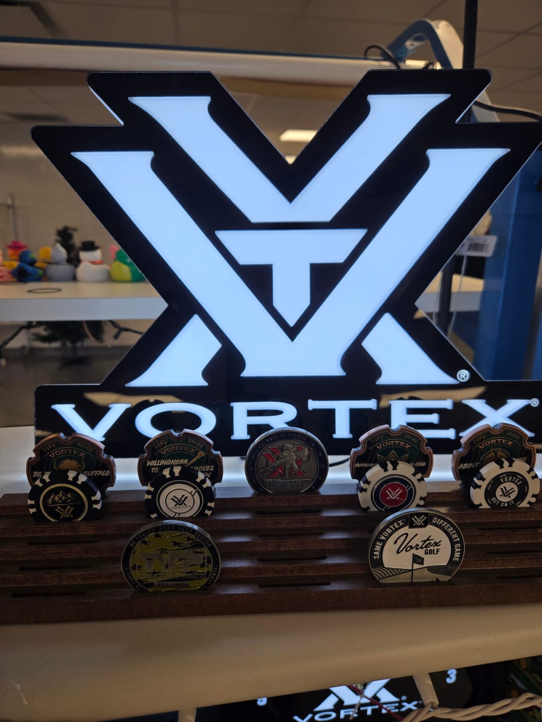 Customer photo review of T.V.P. Challenge Coin - Est 2017