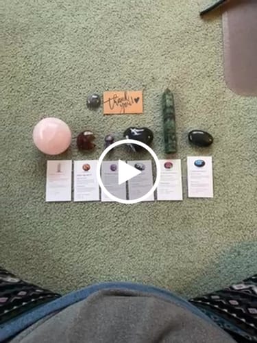 Customer video review of Imperfect Crystal Mystery Box