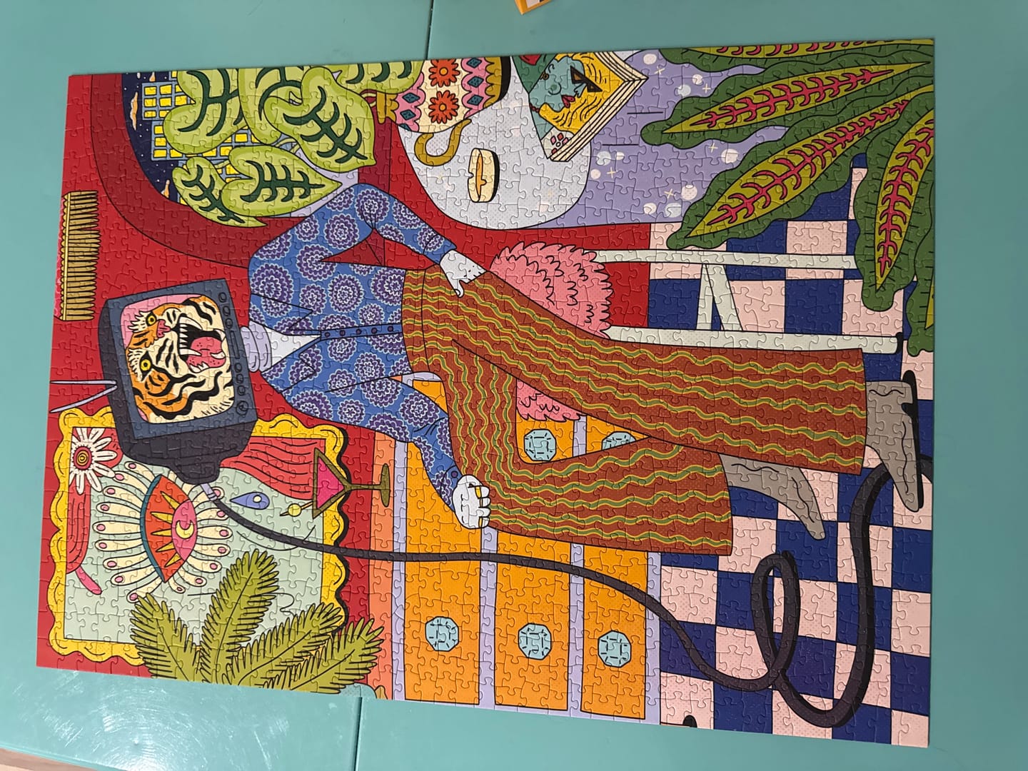Customer photo review of Mama Told Me | 1000 Piece Puzzle