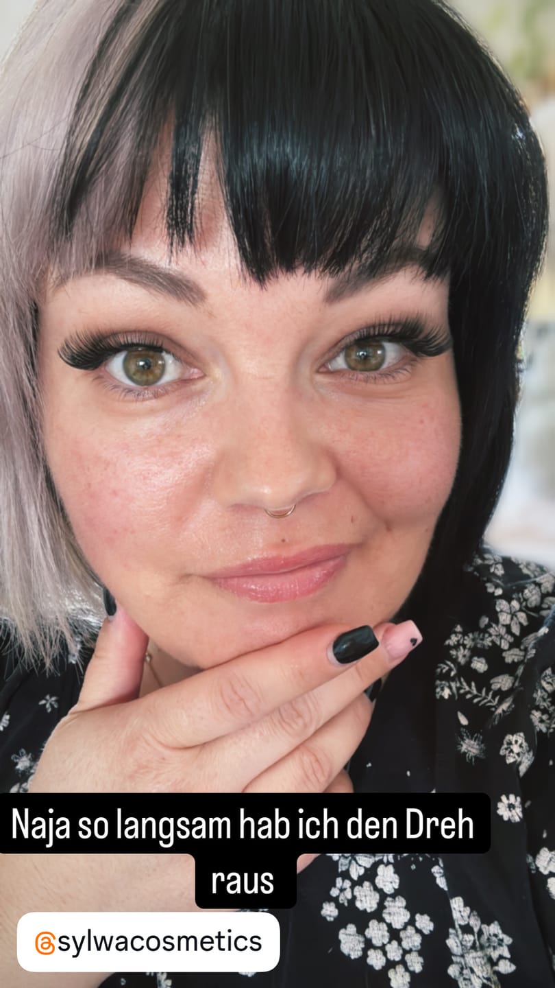 Customer photo review of DUBAI - Clip On Lashes