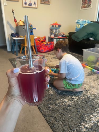 Customer photo review of Blackcurrant Apple