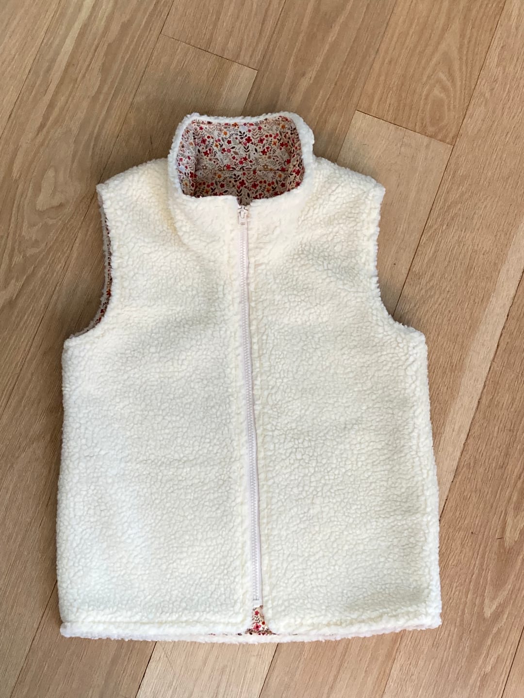 Customer photo review of Sherpa Faux Fur Fabric