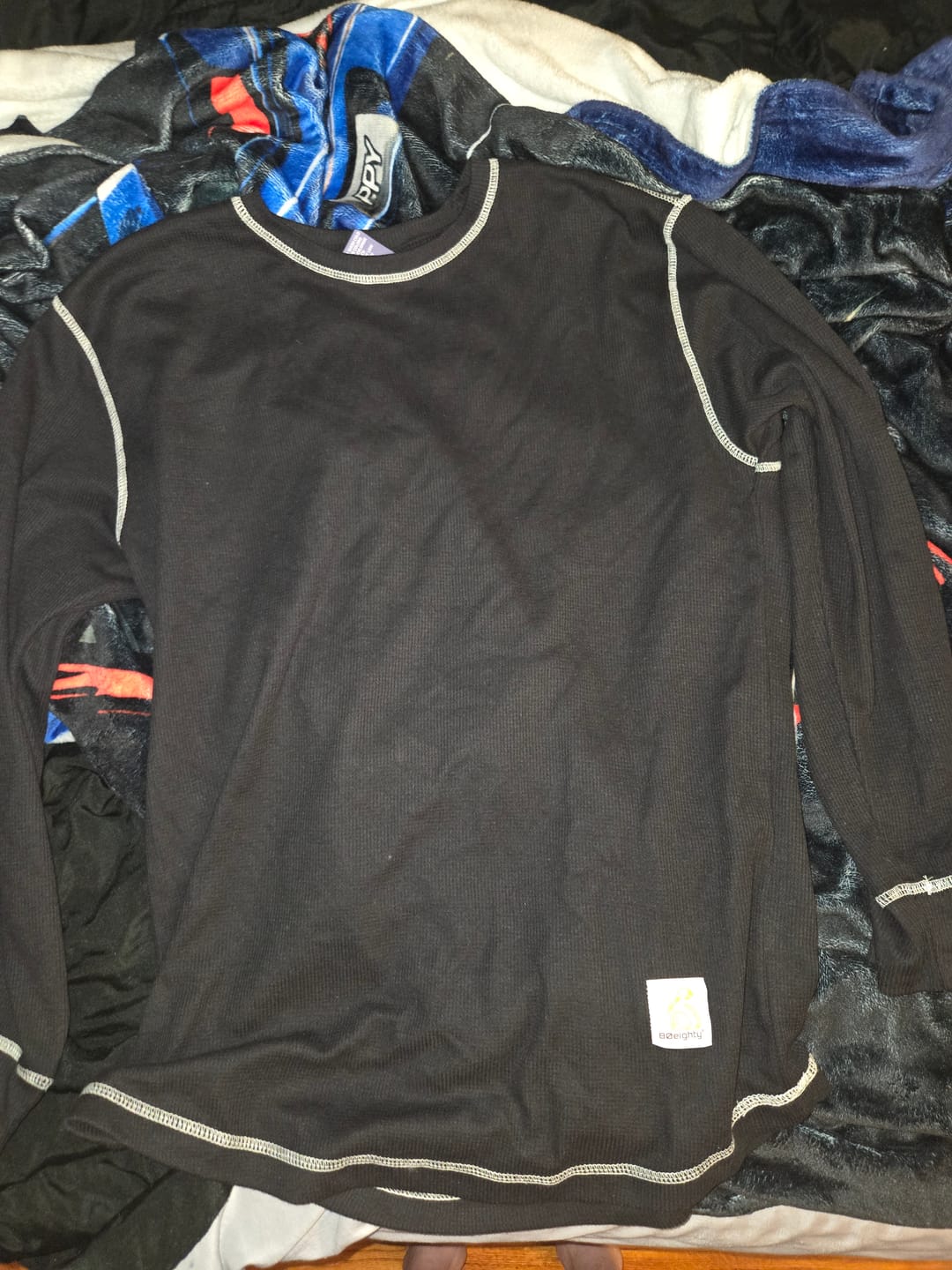 Customer photo review of 80Eighty® HeartCars Thermal Shirt