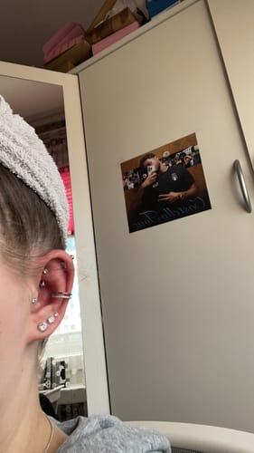 Customer photo review of Donna Piercing | Titan