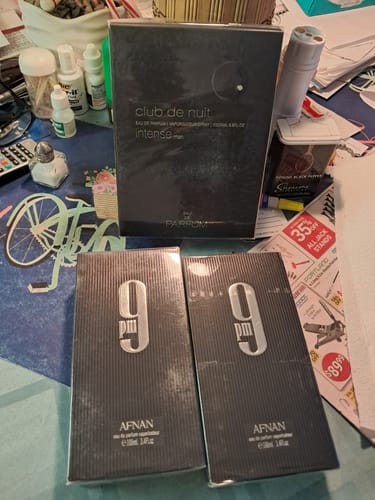 Customer photo review of Afnan 9PM Eau de Parfum Spray for Men 3.4 oz