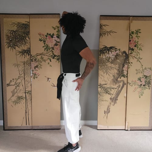 Customer photo review of Chain Pants Preorder