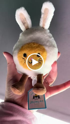 Customer video review of Amuseables Bunny Egg | Jellycat
